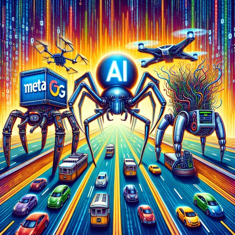 AI Crawlers Running Wild: Meta, Google, & OpenAI Dominate the Scene with Unprecedented Traffic