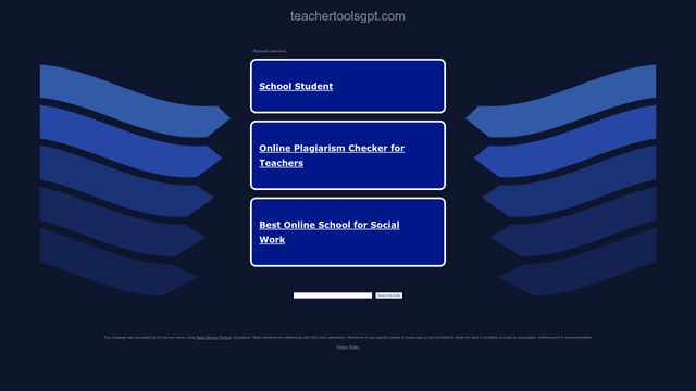 Thumbnail image for TeacherToolsGPT