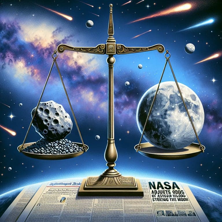 NASA Adjusts Odds of Asteroid Striking the Moon: What Could Happen?