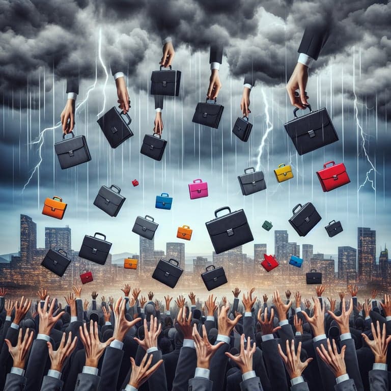 2025 Job Market Blues: Layoffs Surge, Hirings Plummet Amid Recession Fears