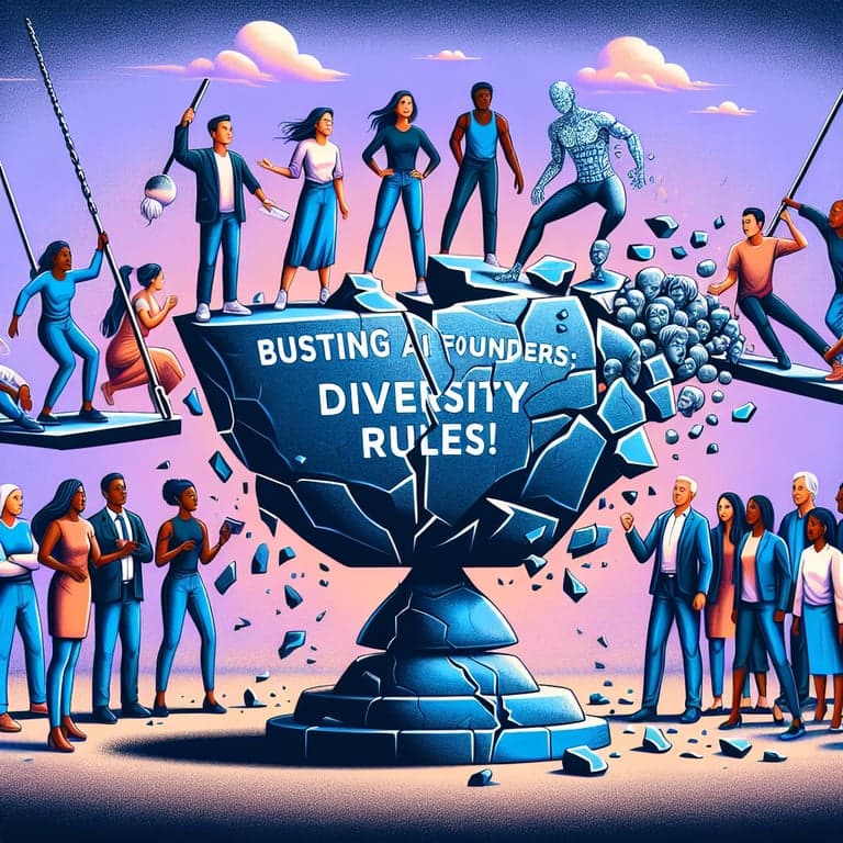 Busting Myths about AI Founders: Diversity Rules!