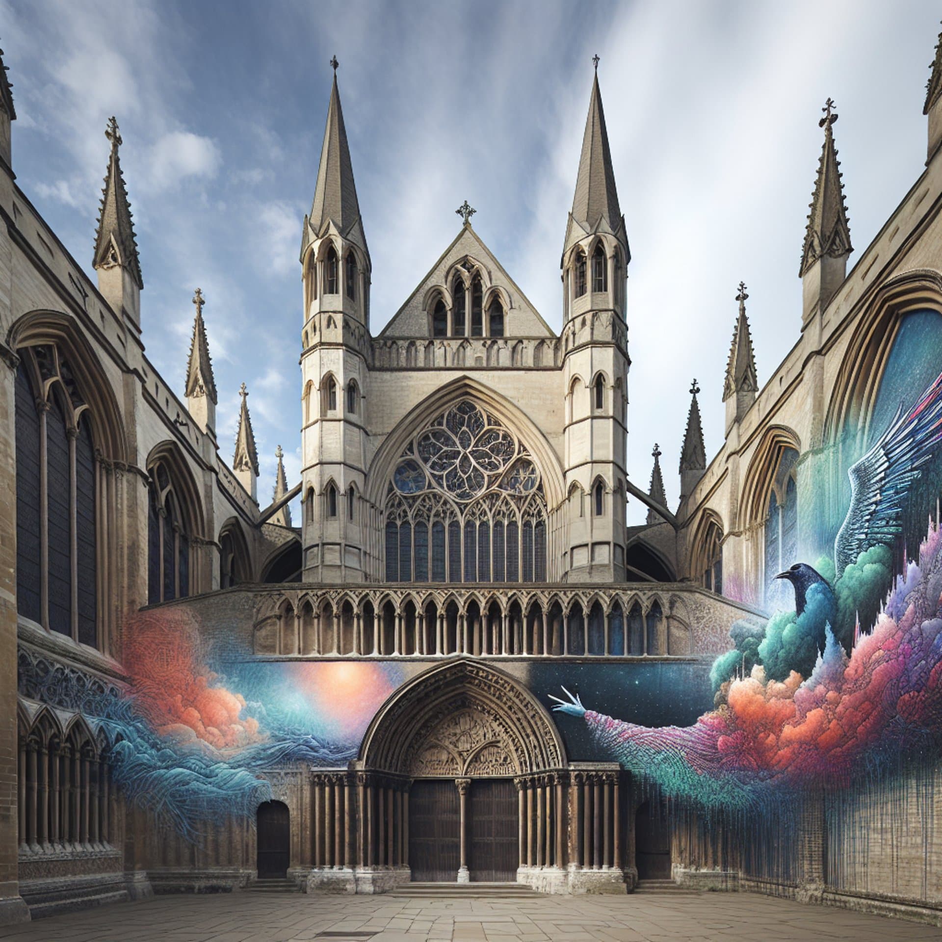Canterbury Cathedral's 'Hear Us': When Graffiti Meets the Sacred