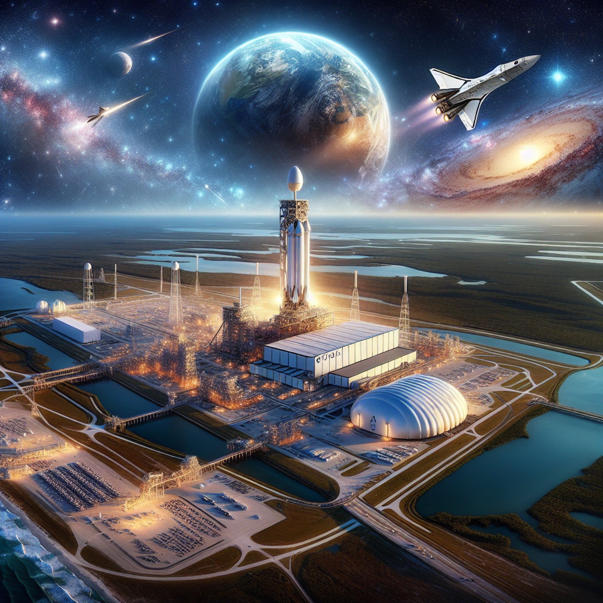 SpaceX's Starship Ramp-Up: Cape Canaveral Gears Up for Galactic Growth with New Gigabay