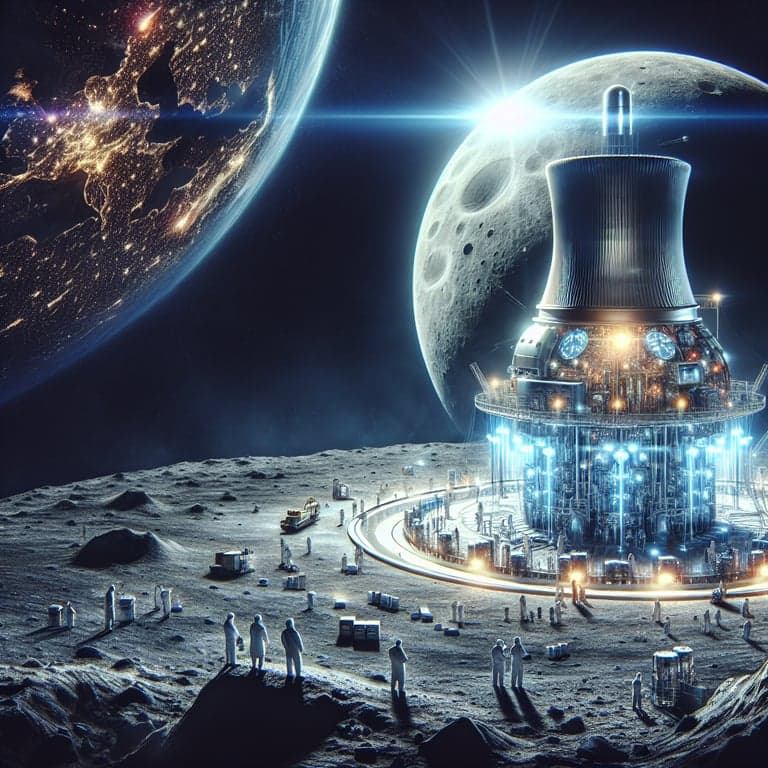 NASA to Light Up the Moon: Plans for a Nuclear Fission Reactor by 2030