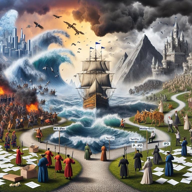 Startups in a Bind: Navigating Tariffs, Volatility, and the M&A and IPO Conundrum