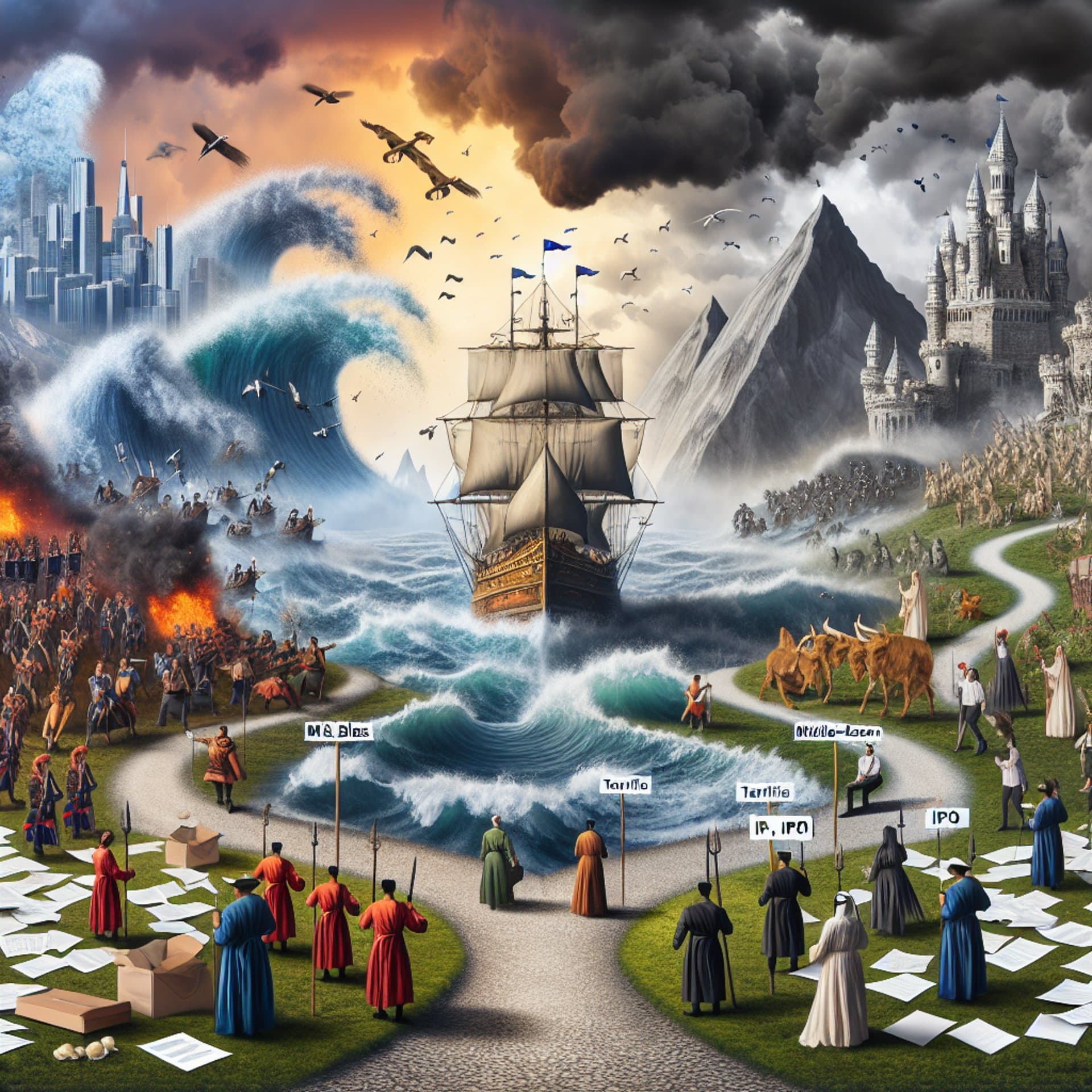 Startups in a Bind: Navigating Tariffs, Volatility, and the M&A and IPO Conundrum