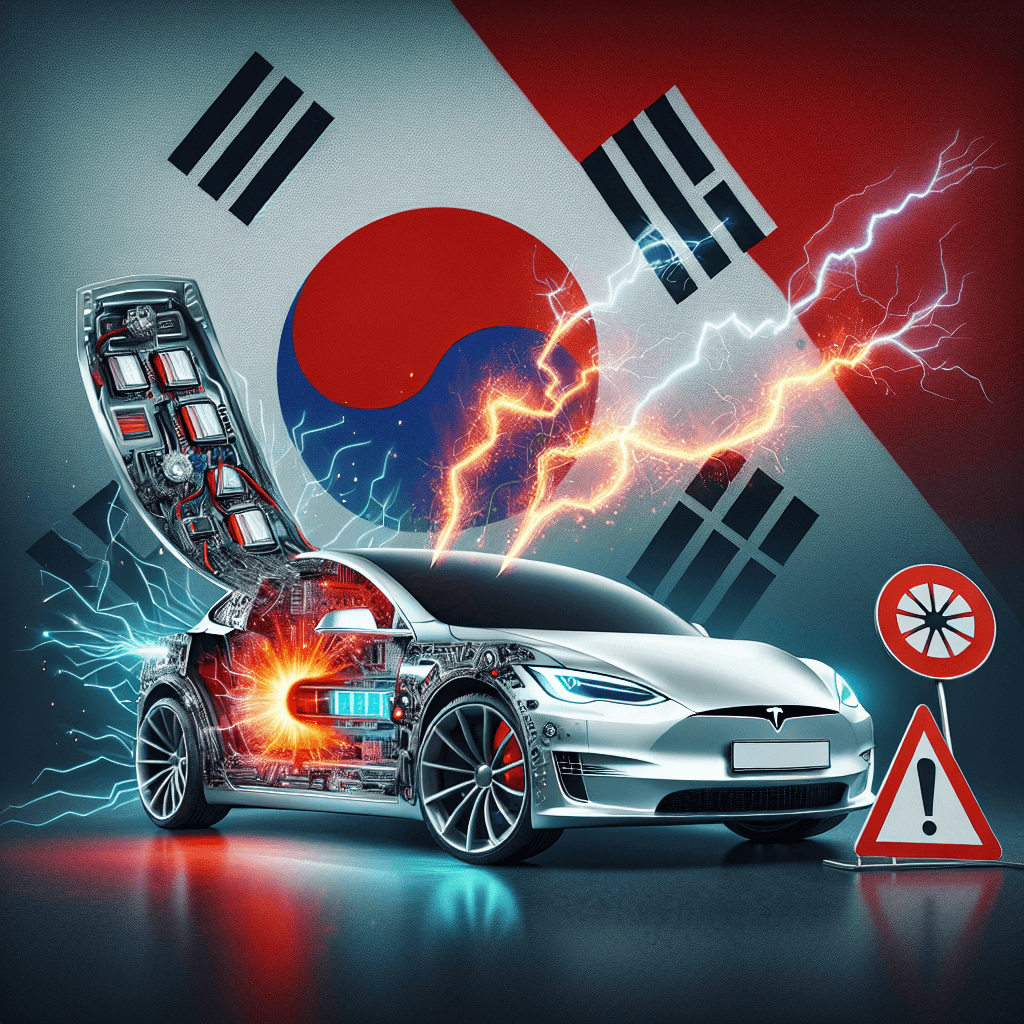 Tesla Under Fire in South Korea: Battery Failures Risk EV Subsidies