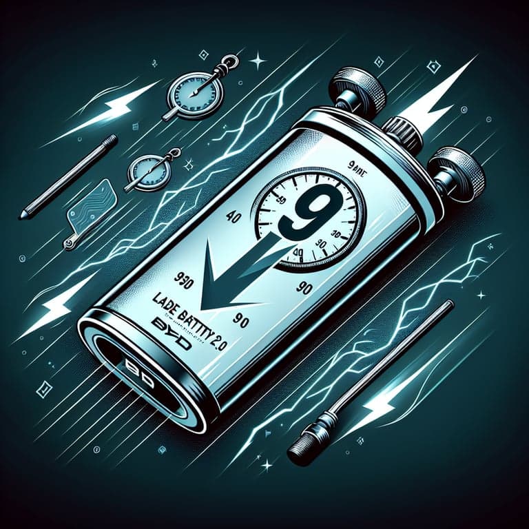 BYD's Blade Battery 2.0: Charging Ahead in Nine Minutes Flat!