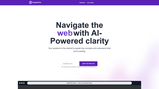 Thumbnail image for ExplainThis.AI