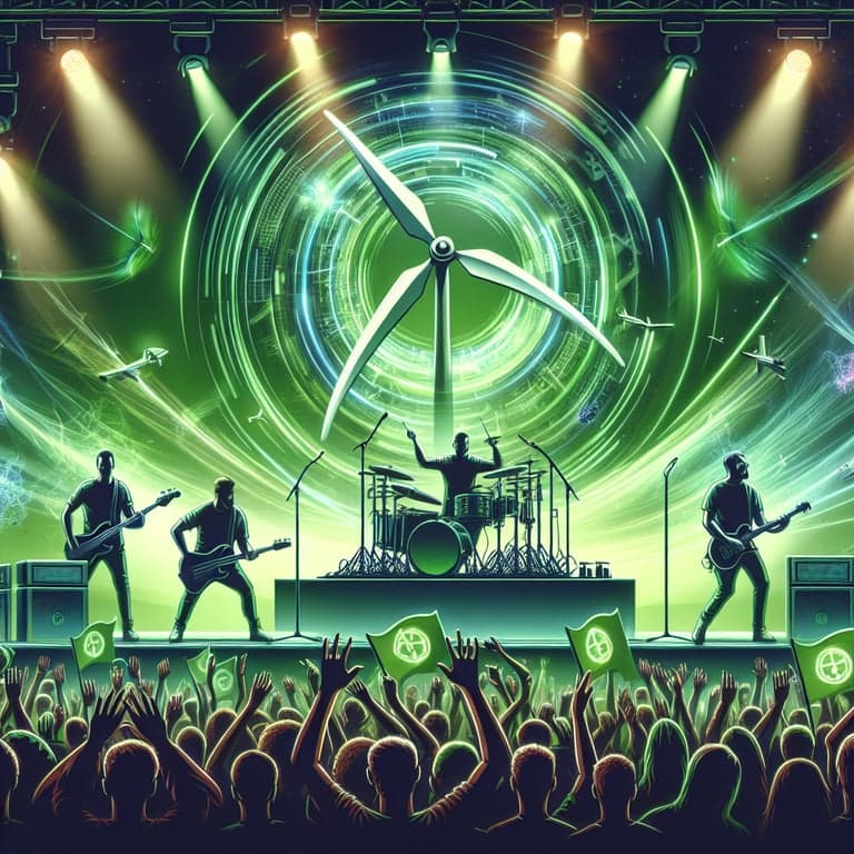 Coldplay's Green Gig: Rocking the Stage with Kinetic Energy!