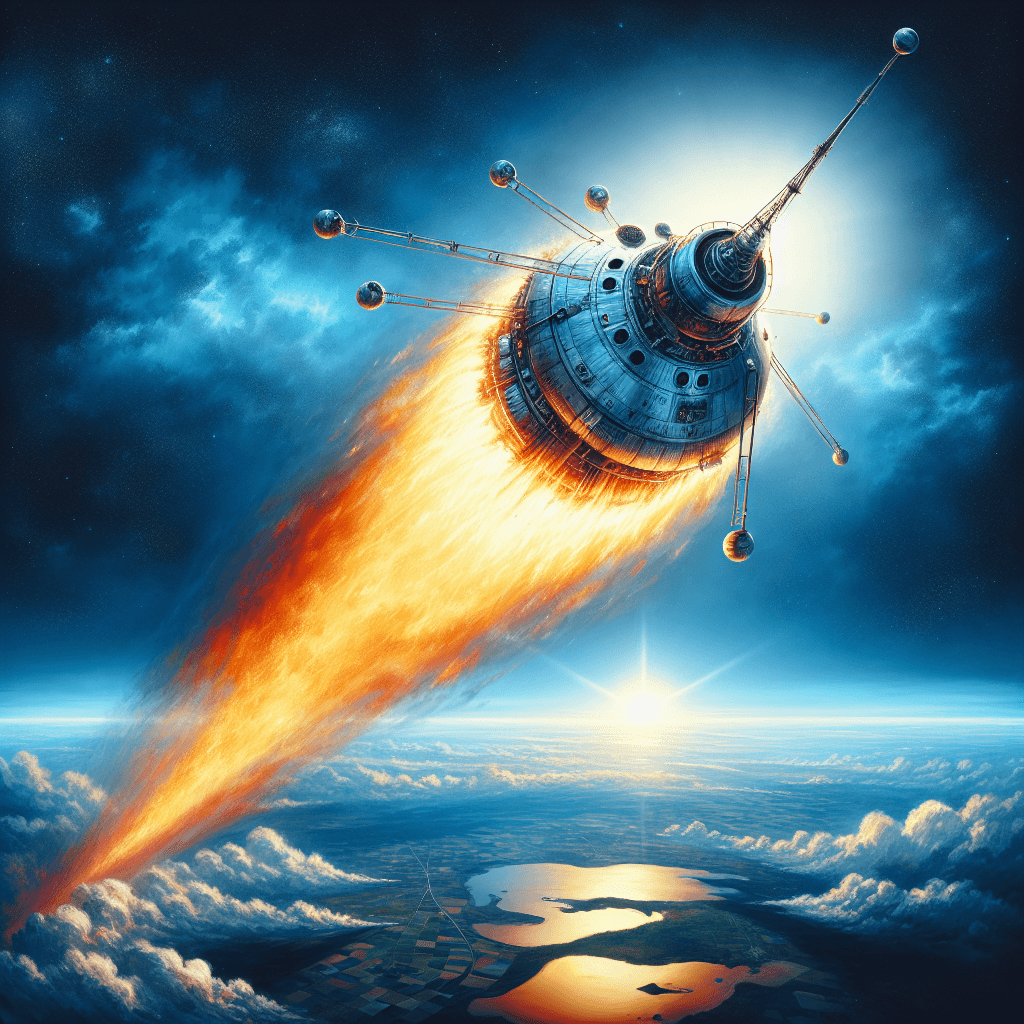 Soviet Spacecraft Kosmos 482 Makes a Fiery Return to Earth!