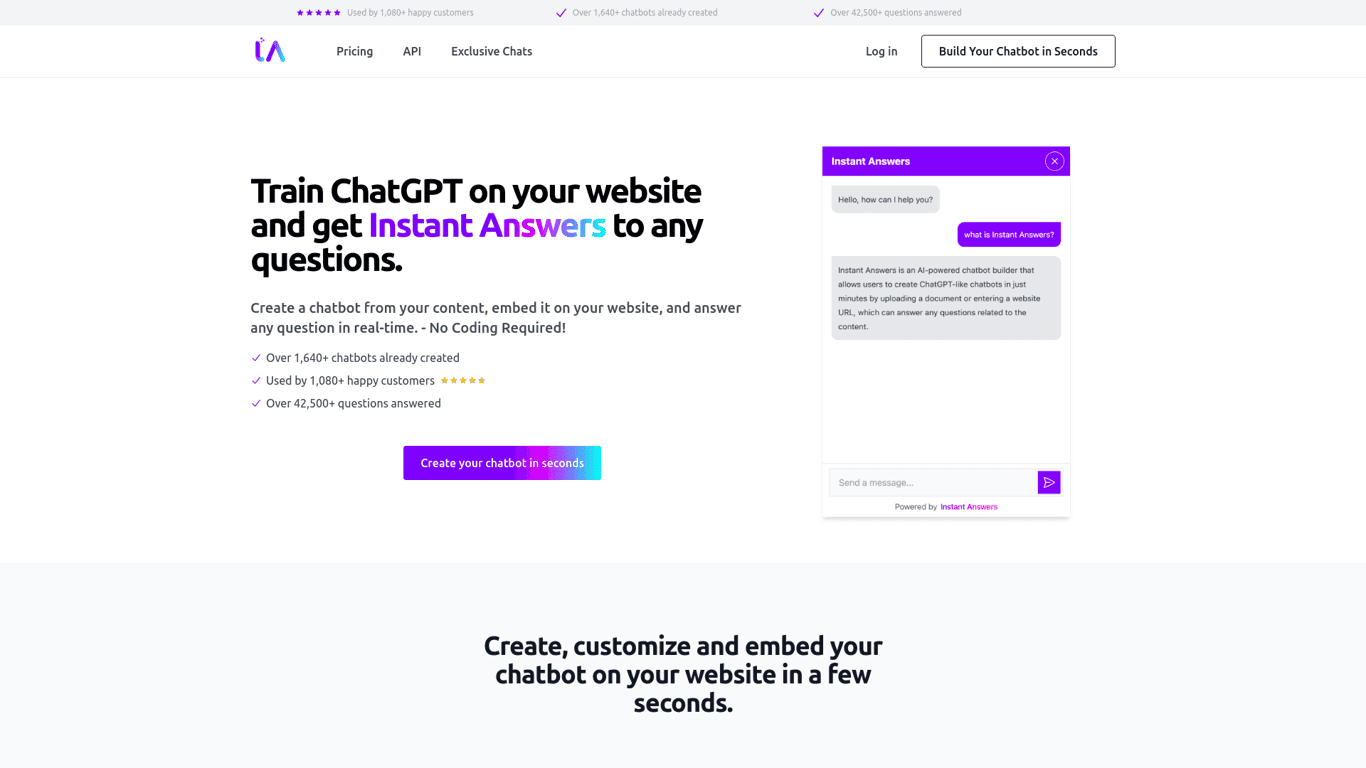 Instantanswers screenshot