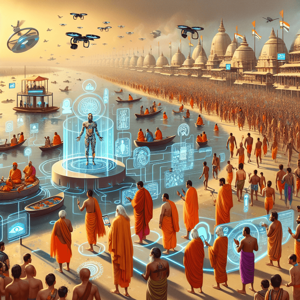 Maha Kumbh 2025 Leverages AI for Unprecedented Security & Pilgrim Experience