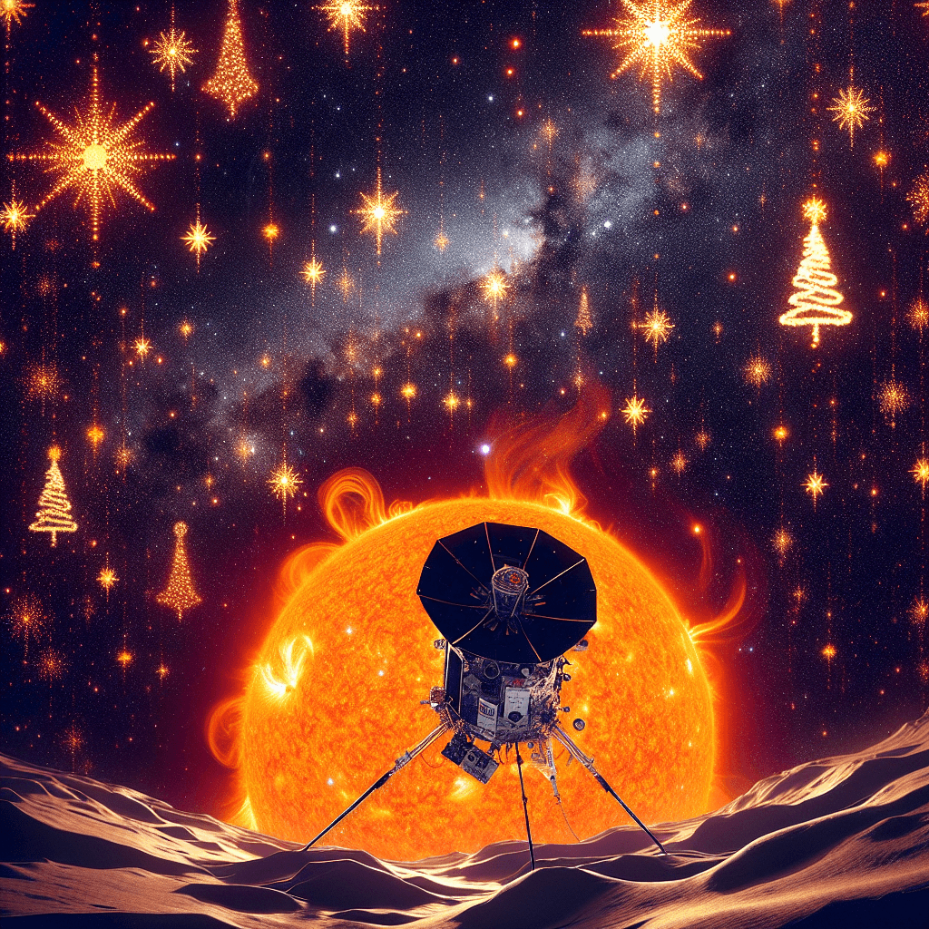 NASA's Parker Solar Probe Dances with the Sun: A Daring Christmas Eve Encounter!
