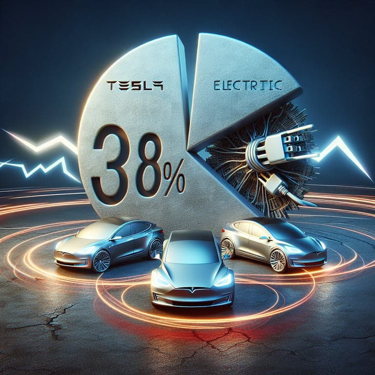 Tesla's U.S. EV Market Share Falls to 38%: A Tipping Point in the EV Revolution
