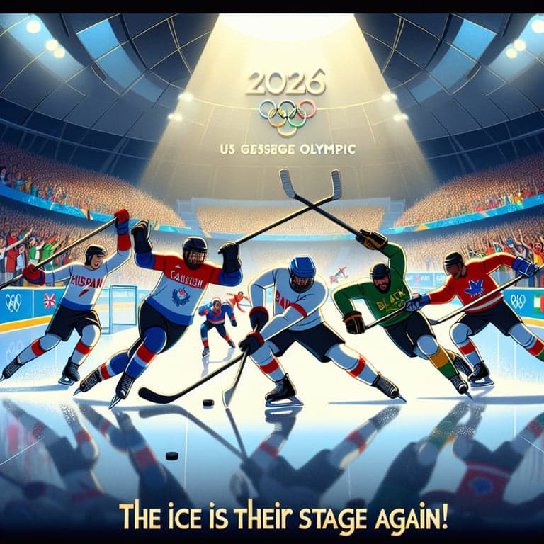 NHL Stars Make a Dazzling Return to Olympics in 2026: The Ice is Their Stage Again!
