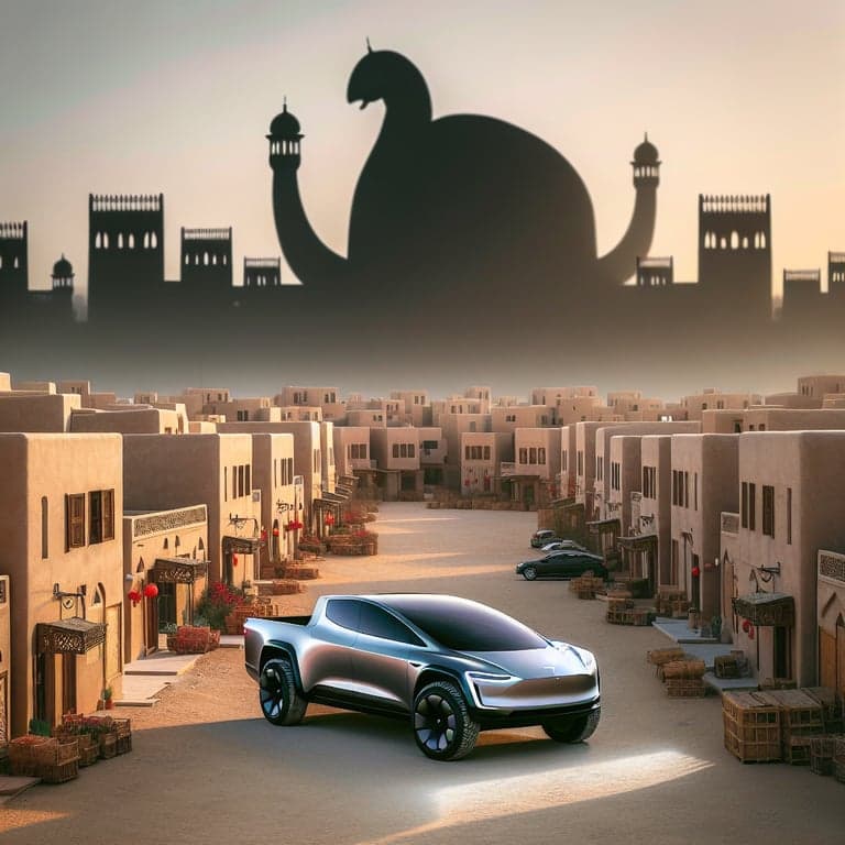 Tesla's Cybertruck Rolls Into the Middle East: A Bold Move Amidst U.S. Slowdown