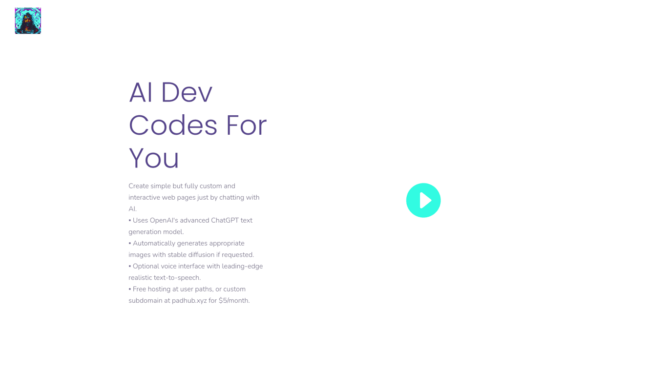 AIDev.Codes screenshot