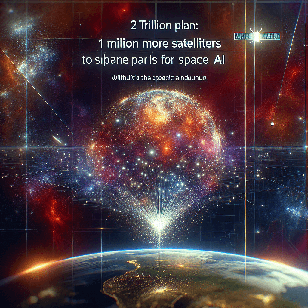 Elon Musk's 2 Trillion SpaceX Plan: 1 Million More Satellites for Space AI