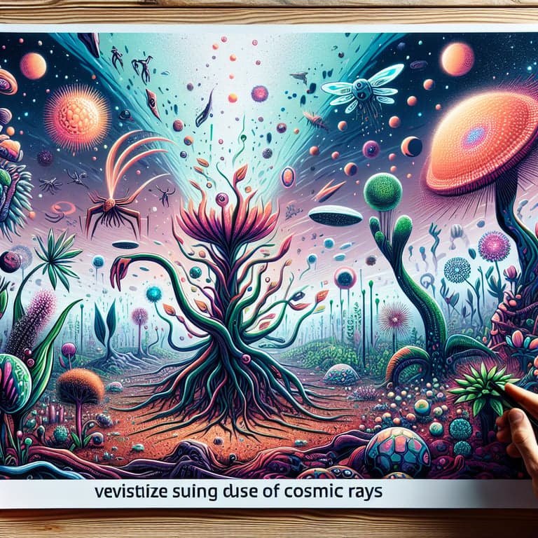 Could Cosmic Rays Be the Key to Thriving Alien Ecosystems?