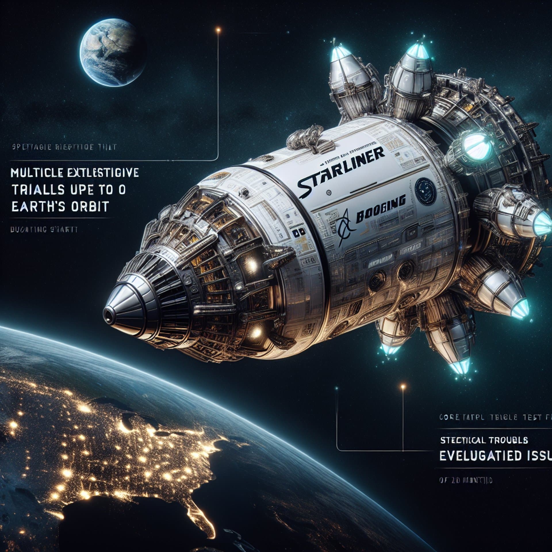 Boeing Starliner Test Flight Extended to 10 Months Due to Thruster Troubles