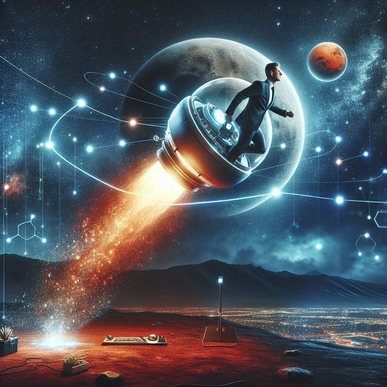 Elon Musk's New Mission: Moonbase Alpha Over Mars!