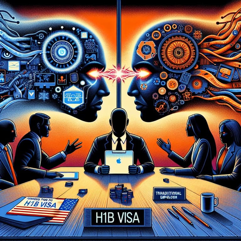 Perplexity AI Executive Sparks H1B Visa Debate by Thanking CEO for American Job Creation