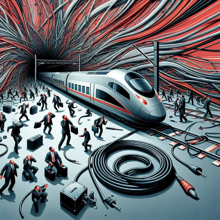Eurostar Chaos: Cable Theft Throws Commutes into Mayhem!