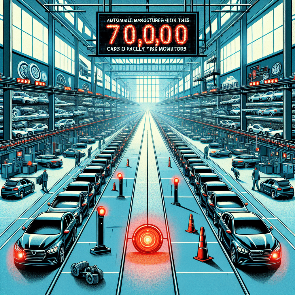 Tesla Hits the Brakes Again: 700,000 Cars Recalled due to Faulty Tire Monitors