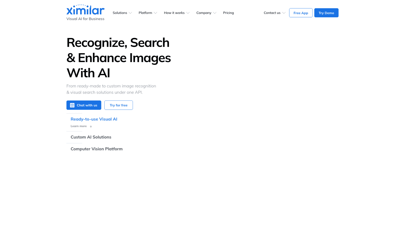 Ximilar screenshot