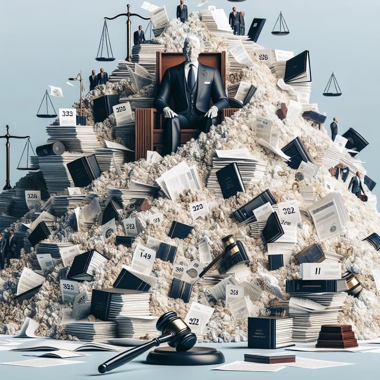 Legal Chaos: Trump's Second Term Faces Avalanche of 328 Lawsuits