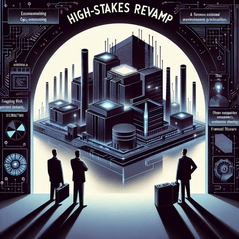 Intel's High-Stakes Revamp: Navigating Financial Strains and Foundry Futures