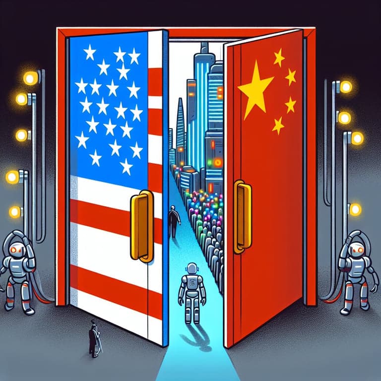 U.S. Blacklists Over 50 Chinese Companies to Curb AI Advancements