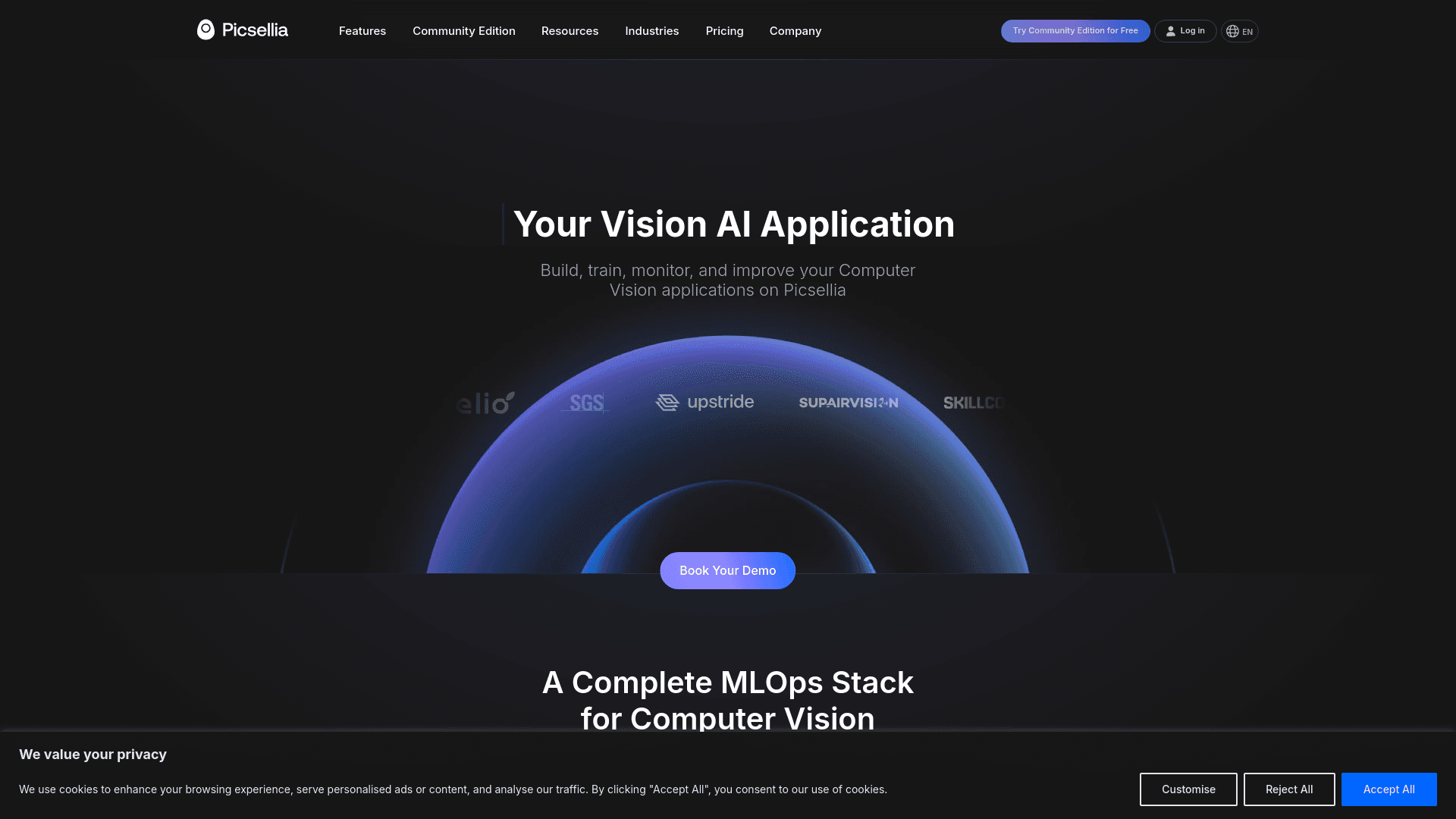 Picsellia screenshot