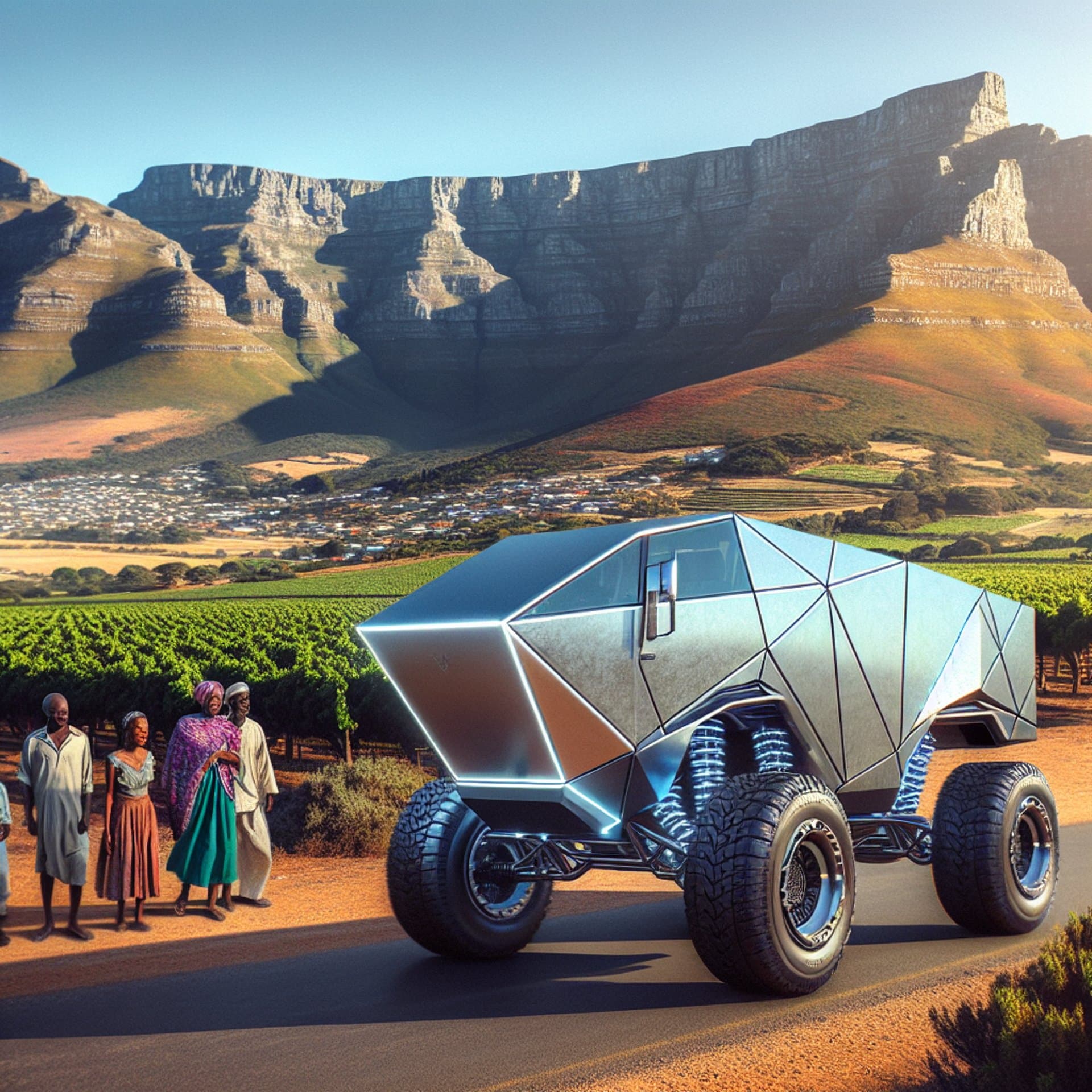 Tesla Cybertruck Rolls Into South Africa: Electrifying the Bakkie Scene