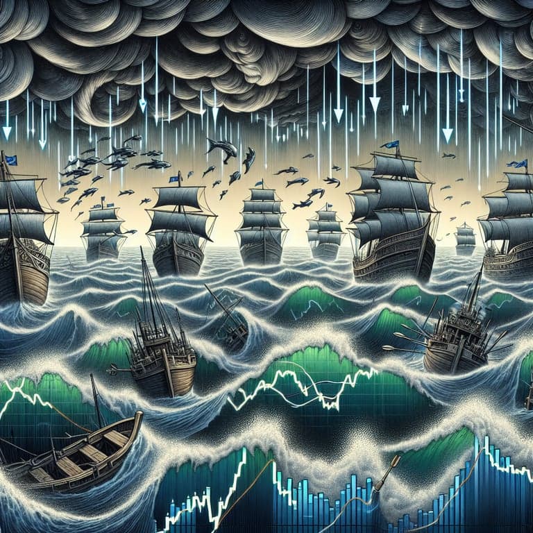 Tech Turbulence: Dow Drops as 'Magnificent Seven' Stocks Tumble