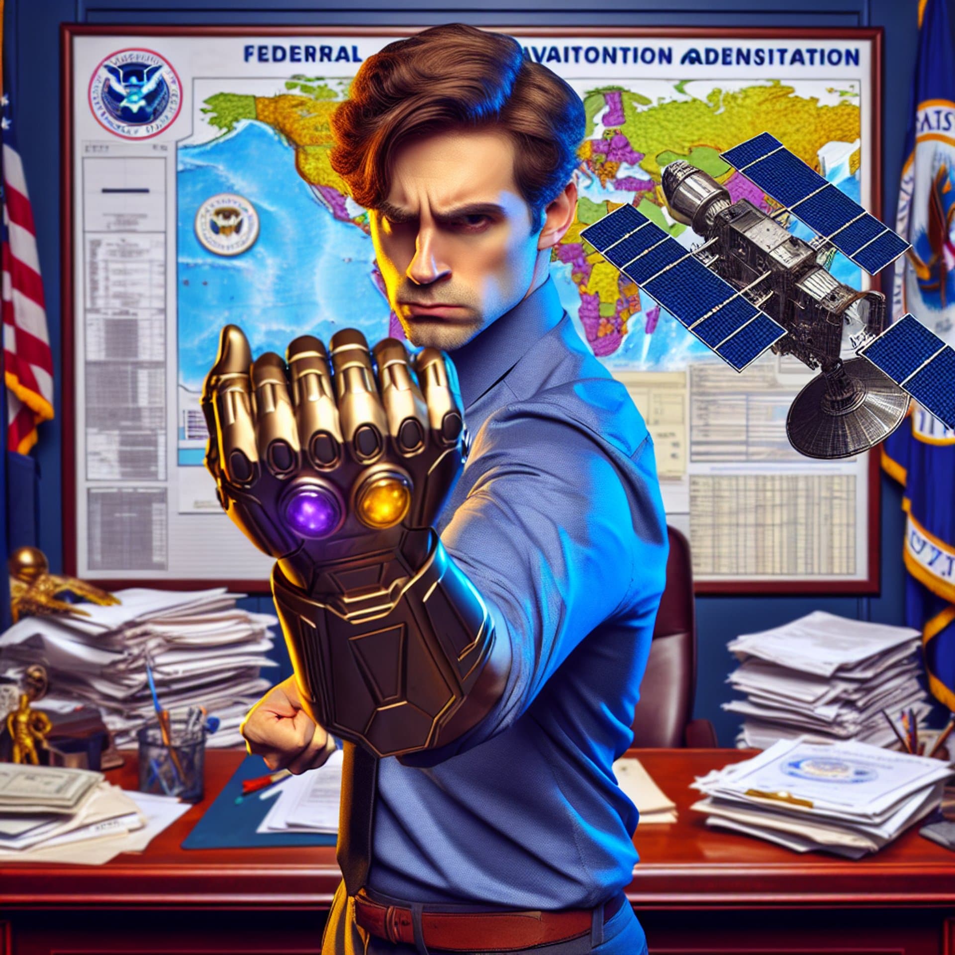 Elon Musk Throws Down Gauntlet, Urges FAA to Switch to Starlink!