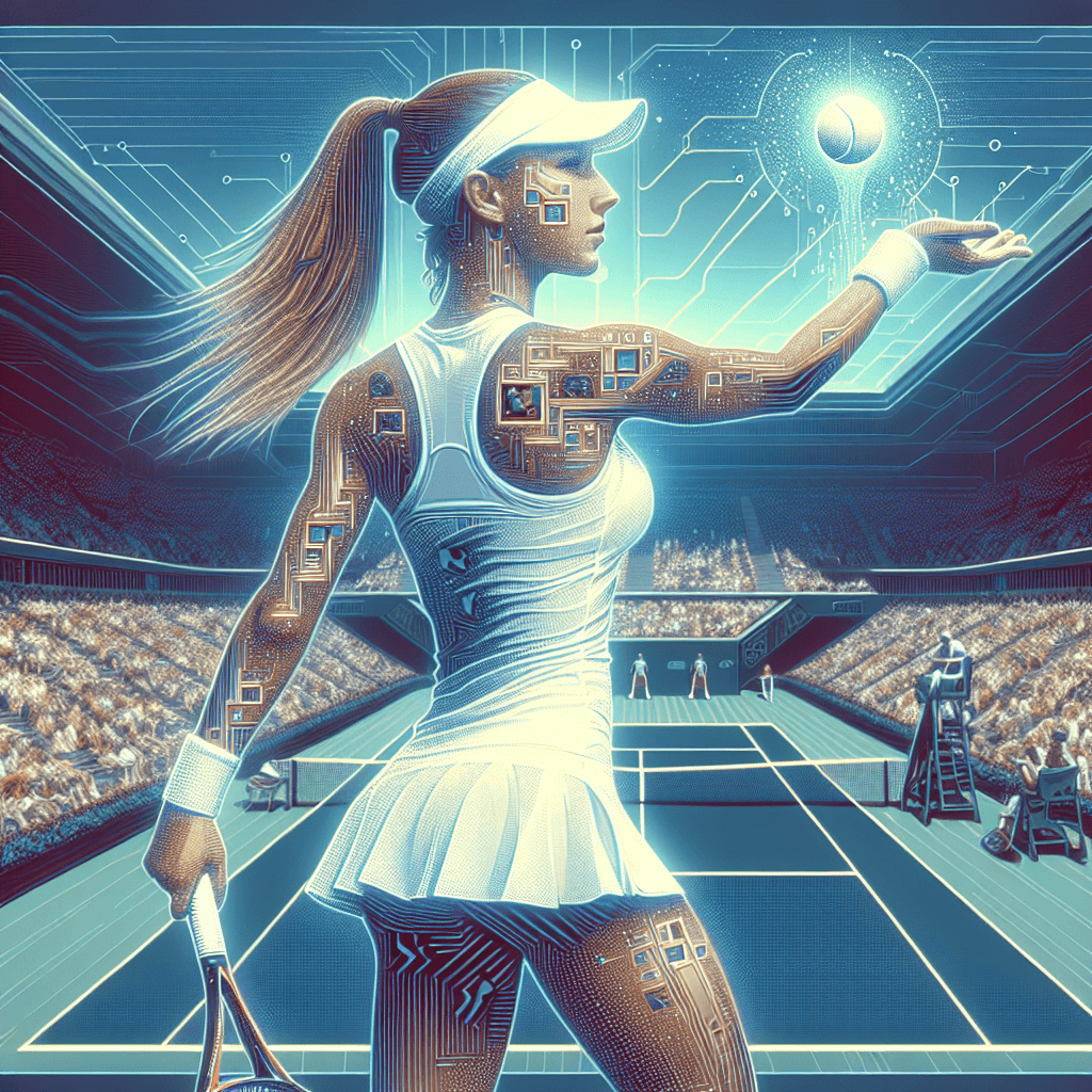 Banner for AI Influencer Mia Zelu Serves Up a Smash at Wimbledon, Goes Viral!