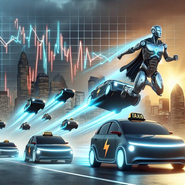 Tesla's Bold Leap: Autonomous Robotaxis To The Rescue Amid EV Sales Slump