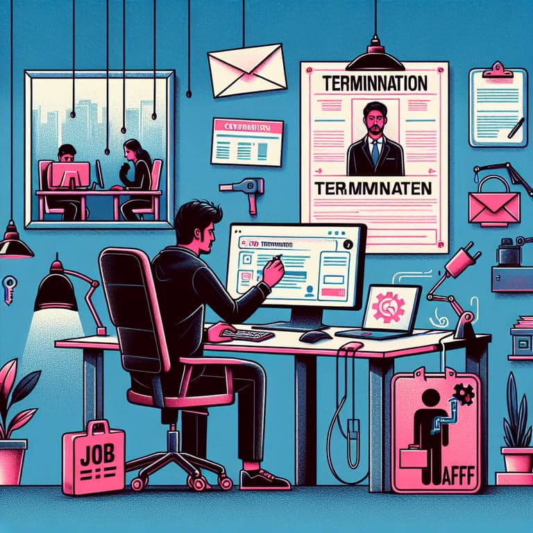The Irony of the Modern Workplace: Tech Whiz Fixes Mistakes, Gets Laid Off!