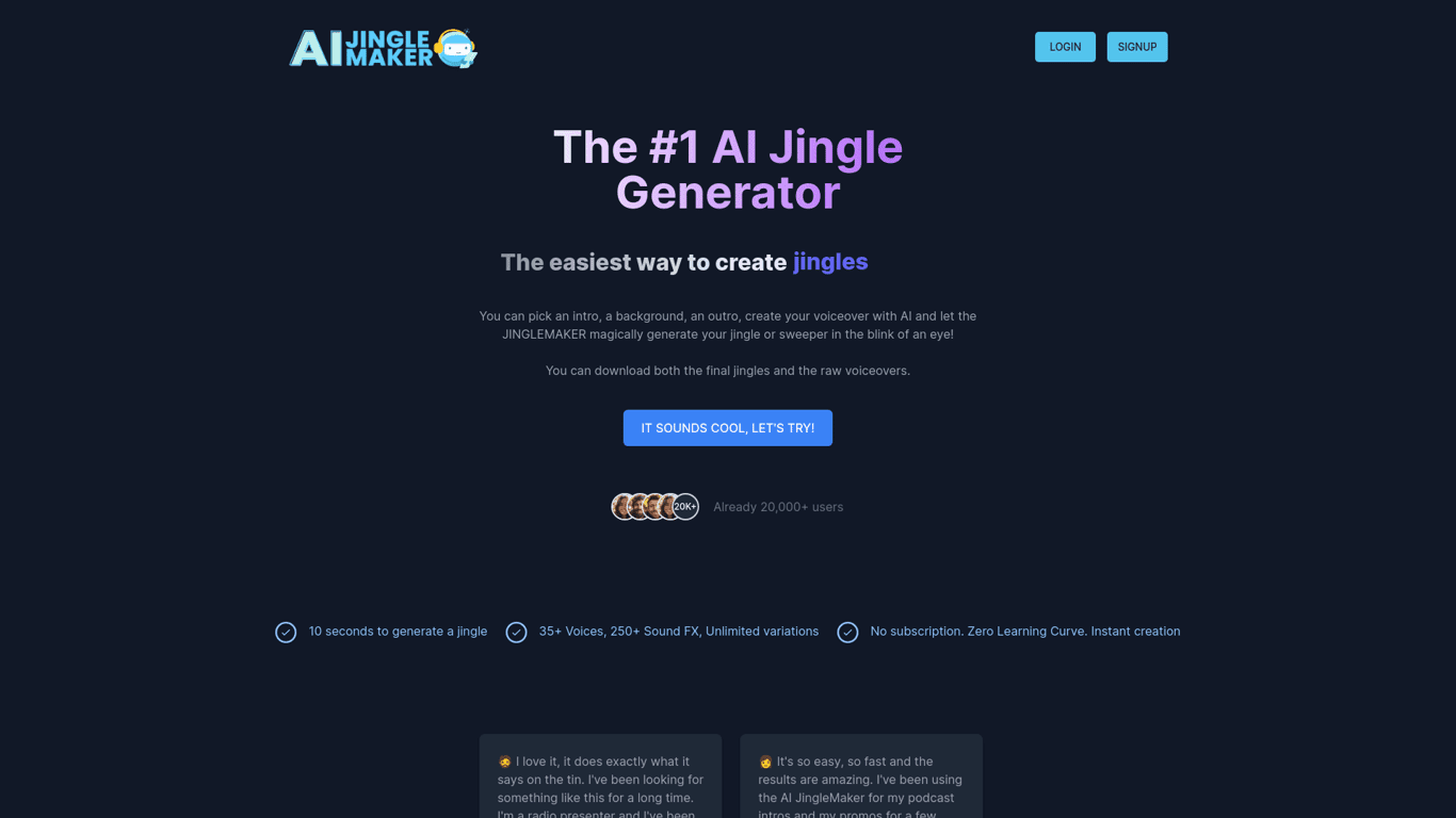 AI JINGLEMAKER screenshot