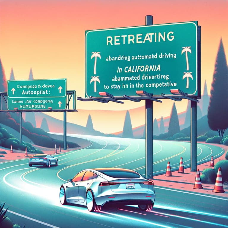 Tesla Backs Down in California: Ditches 'Autopilot' to Stay in the Game!