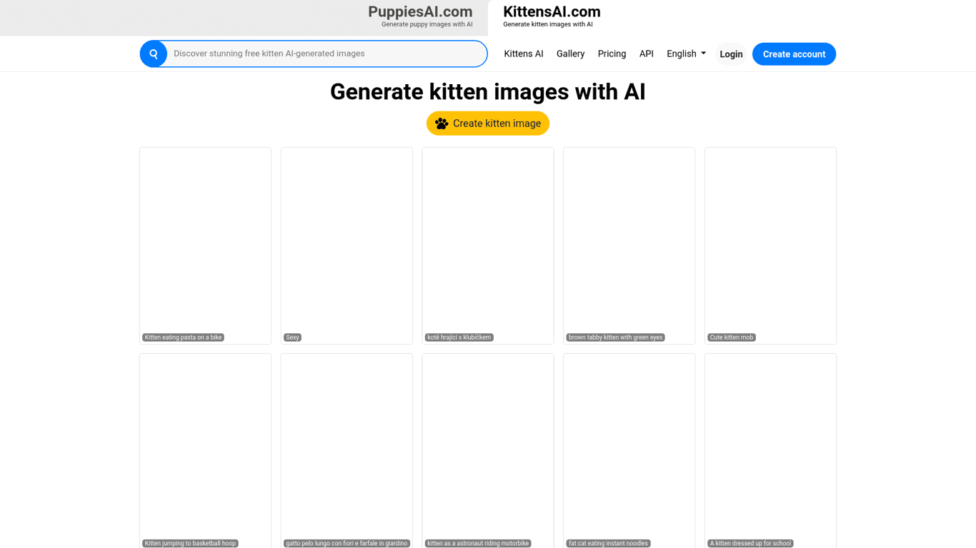 KittensAI screenshot