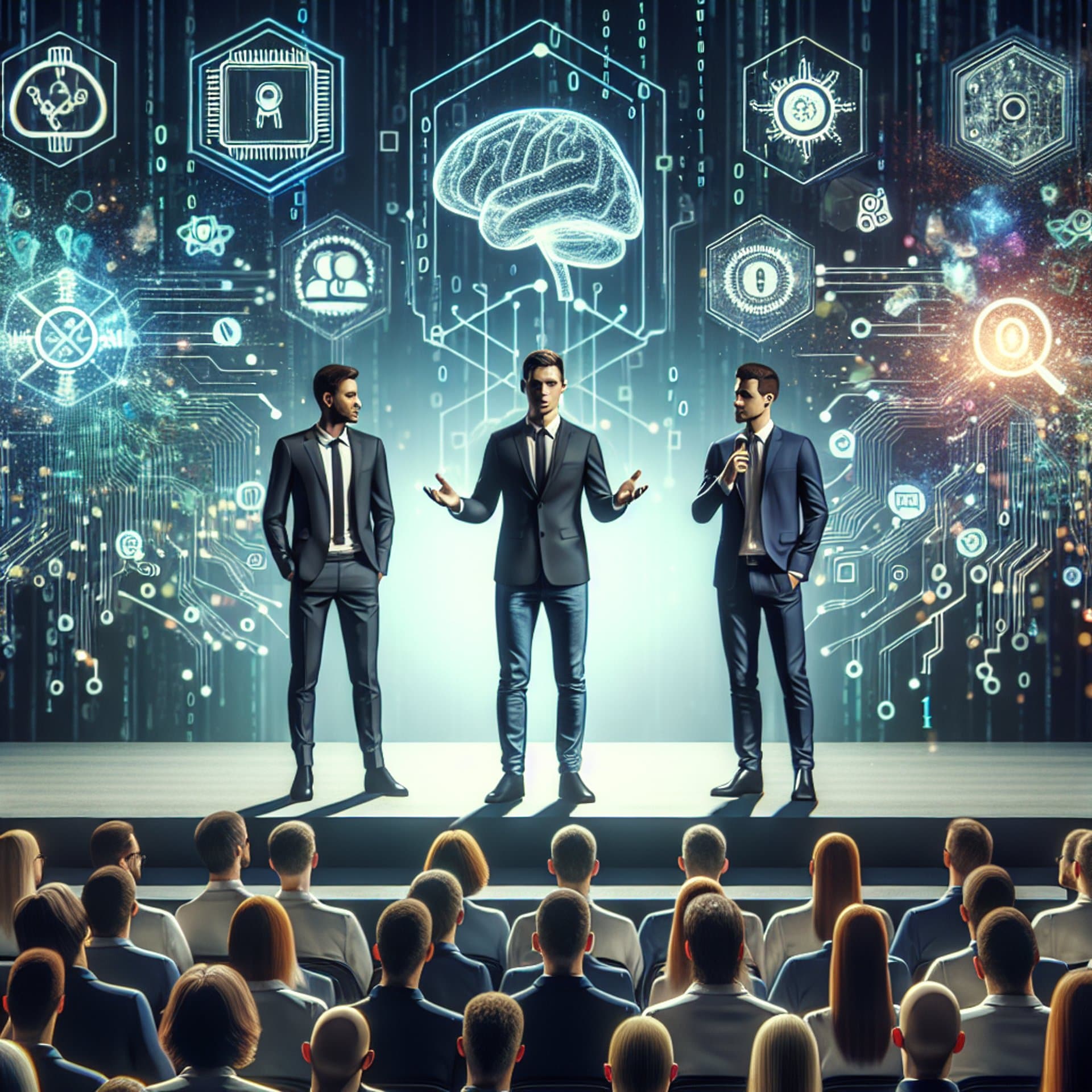 Sam Altman, Jon Hamm & Tim Draper Take the Stage for an AI-Packed Conversation