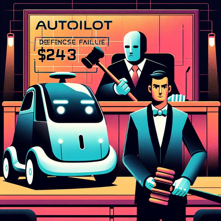 Tesla Faces $243 Million Verdict After Failed Autopilot Defense