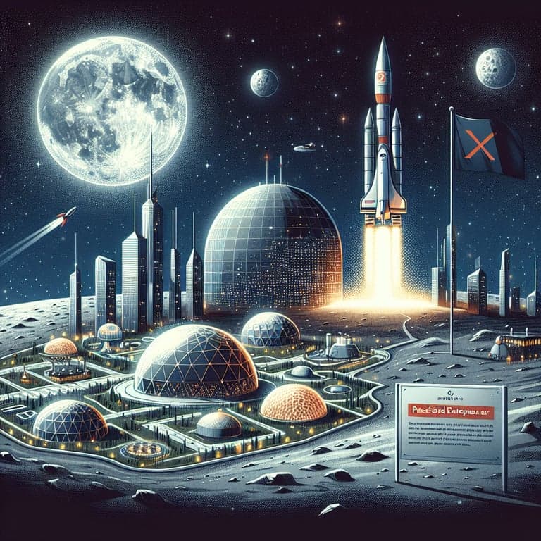 Elon Musk's Moon City Dream: SpaceX Shifts Gears from Mars to the Moon
