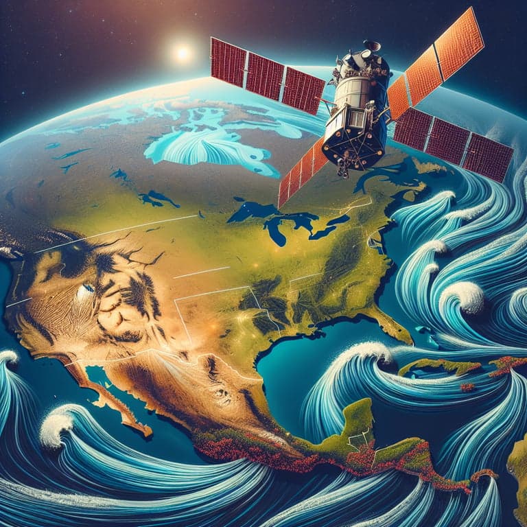 NASA's SWOT Satellite Rides the Wave: Tracking Giant River Waves Across the U.S.!