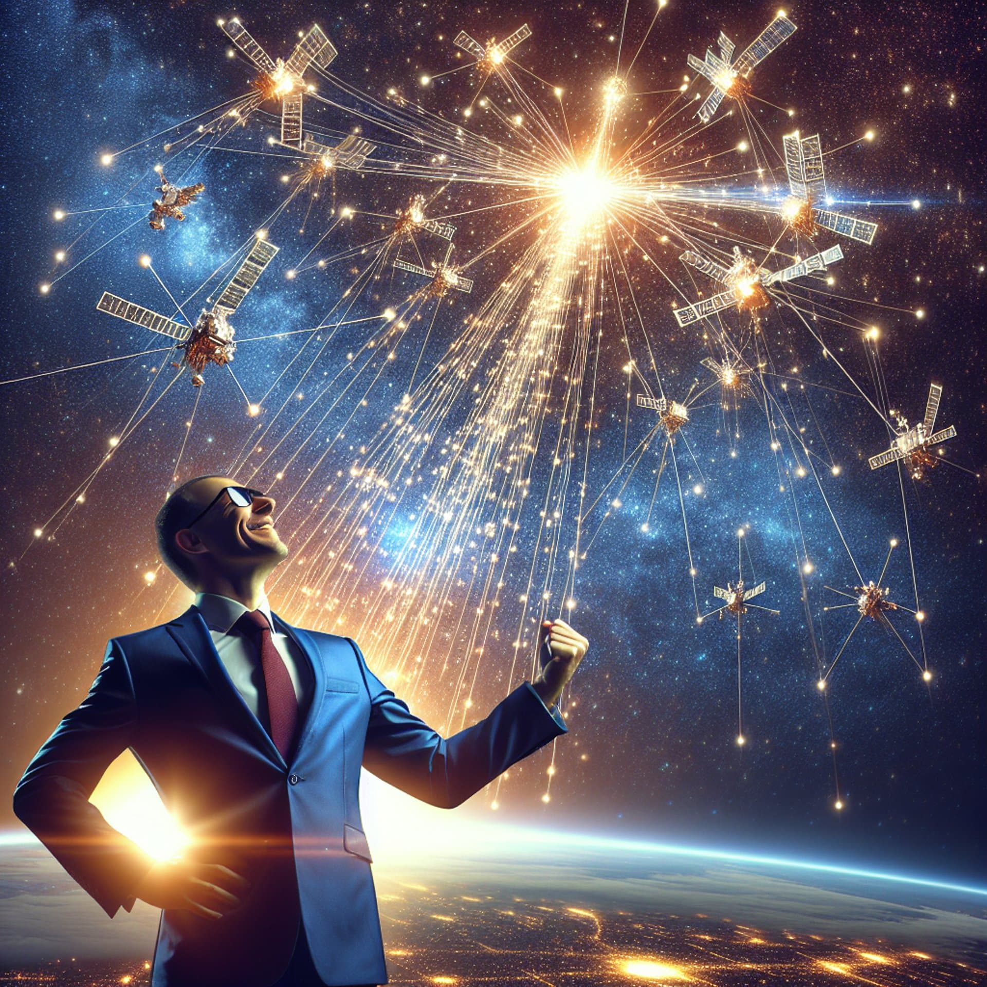 Elon Musk Celebrates as SpaceX Launches 10,000 Starlink Satellites into Orbit