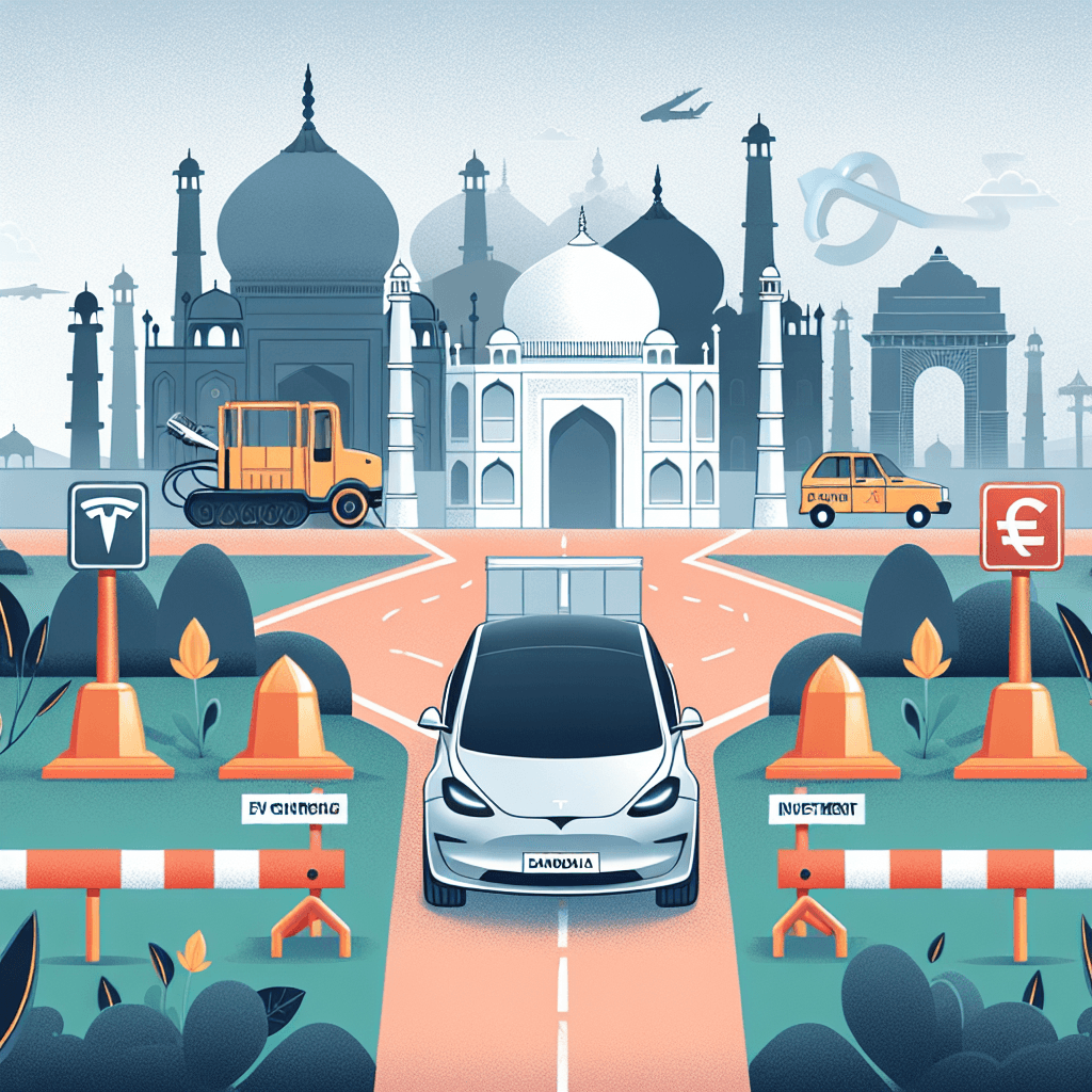 India Caps EV Charging Investment for Foreign Automakers: What It Means for Tesla and Others
