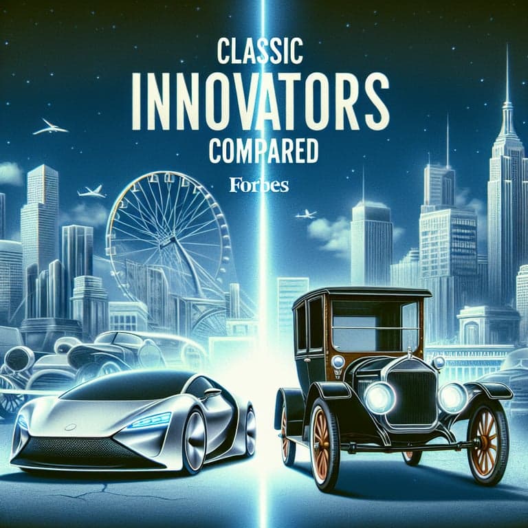 Elon Musk: The Modern Henry Ford? Classic Innovators Compared in Forbes